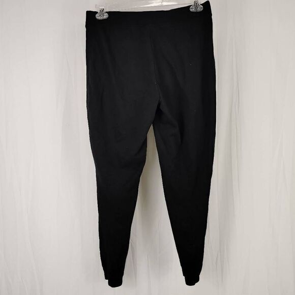 Victoria's Secret Sport Fleece Slouchy Jogger Women's Size Medium Black.
Waist 1 - Picture 4 of 6
